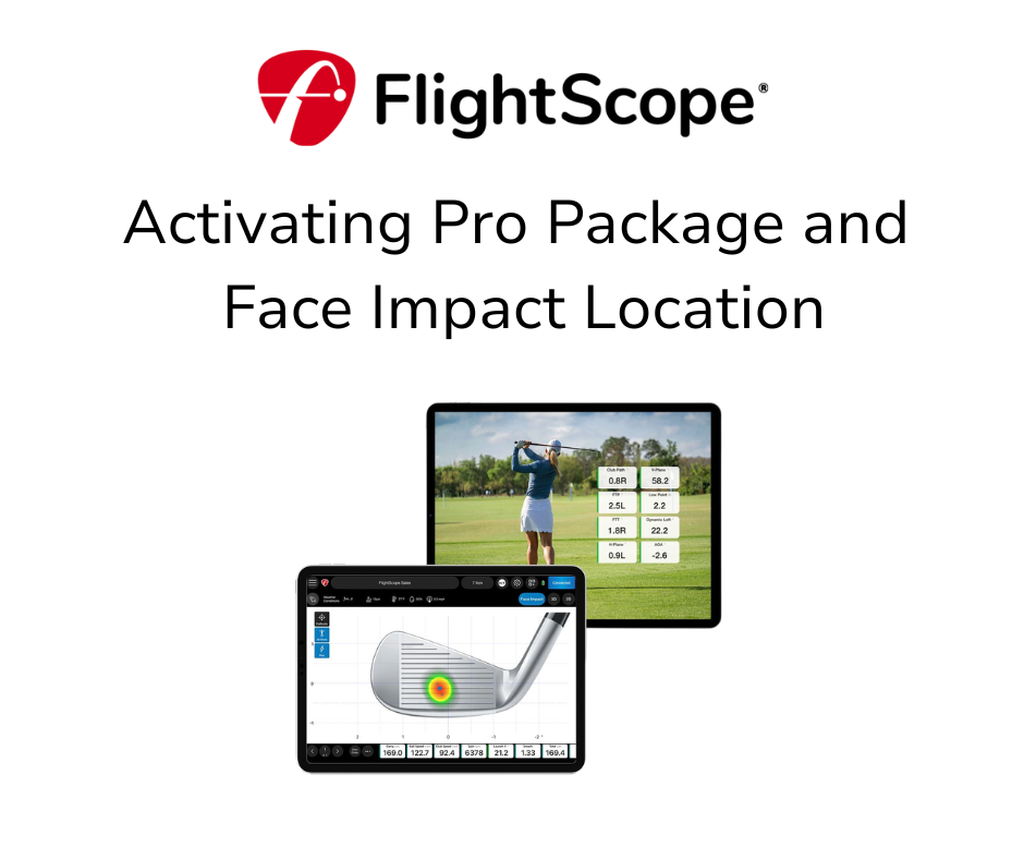 How to Activate Pro Package and Face Impact Location in the FS Golf App
