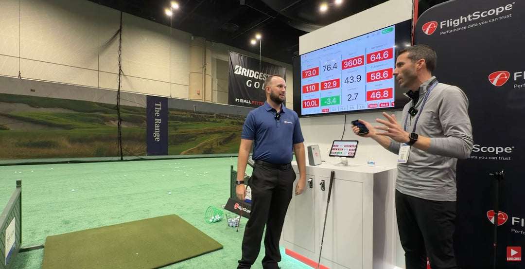 Golf Simulator Videos Visits FlightScope at the 2026 PGA Show