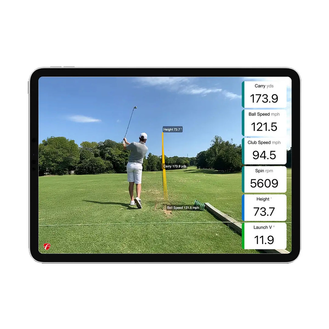 Data from the Mevo Gen 2 showing on device screen 