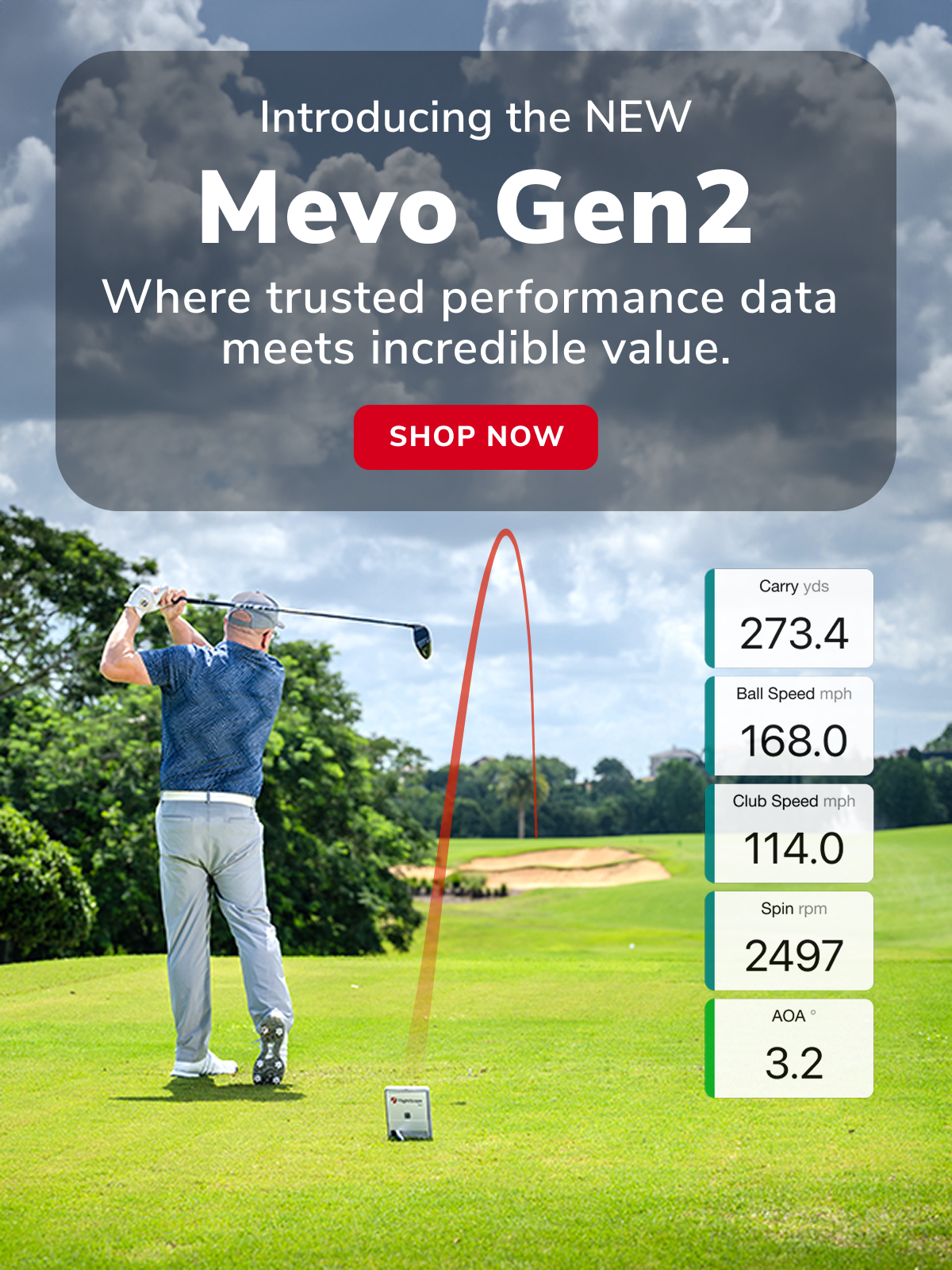 FlightScope Mevo - Portable Golf Launch Monitors and Simulators